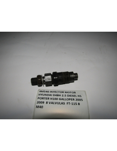 INYECTOR MOTOR HYUNDAI D4BH 2.5 DIESEL H1 PORTER H100 GALLOPER 2005 2009
