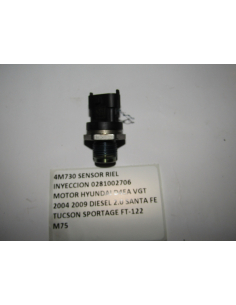 SENSOR RIEL INYECCION 0281002706 MOTOR HYUNDAI D4EA VGT 2004 2009