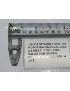 SEGURO INYECTOR MOTOR KIA...